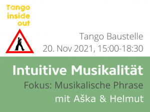 Tango Musicality Musikverständnis Graz Tango Baustelle Brückenkopfgasse Helmut Höllriegl Tango Inside Out