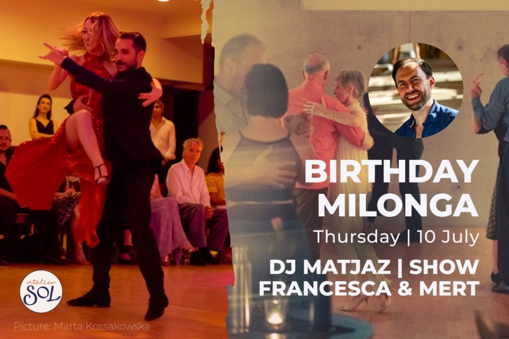 Helmut's Birthday Milonga 10 July Show Francesca Mert