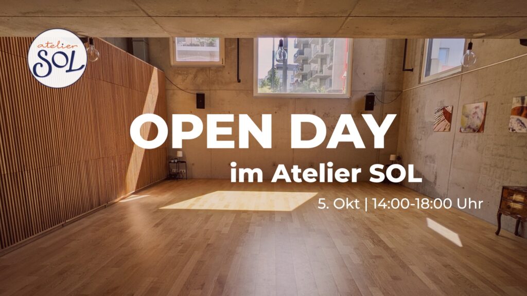 Open Day Atelier SOL 5. Oktober Tango Yoga Pilates