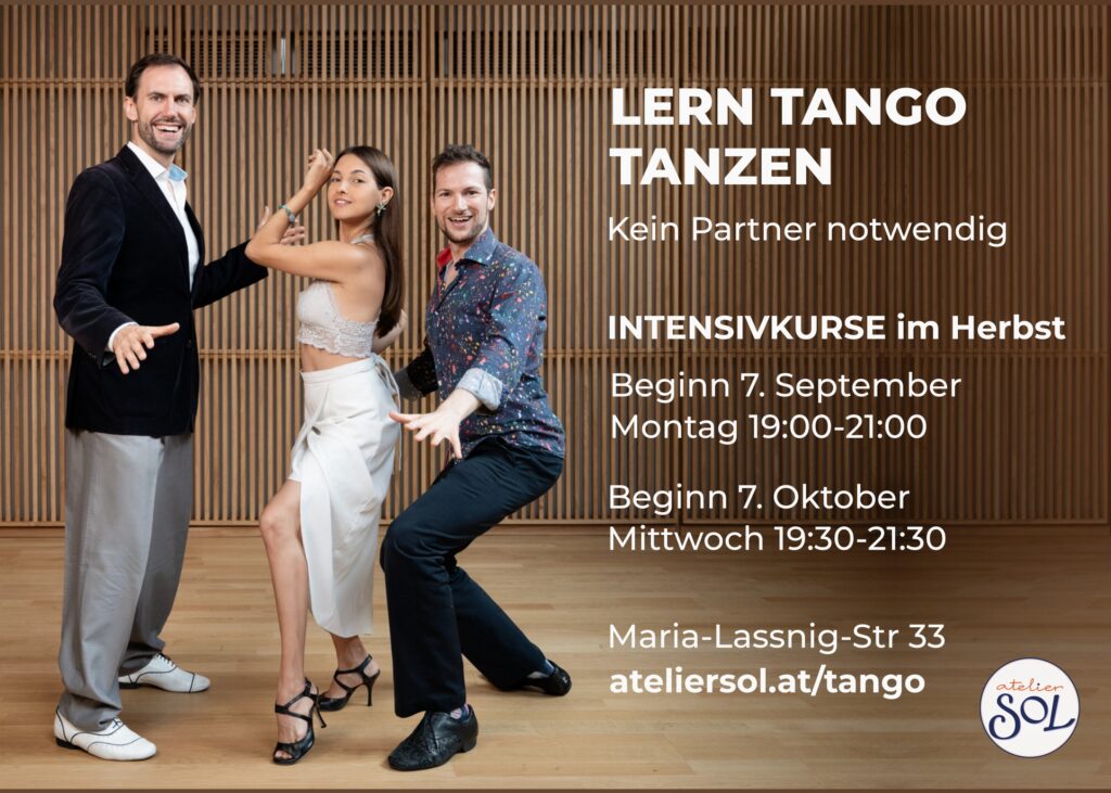 Lern Tangotanzen Intensivkurse im Herbst